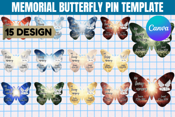 Crafting a Lasting Tribute with Memorial Butterfly Pin Designs