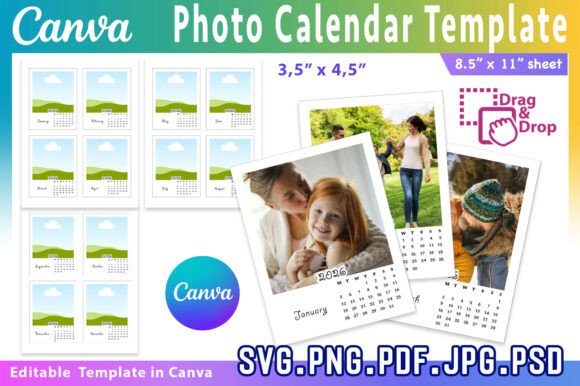 Design Your 2026 Photo Calendar with a Simple Canva Template