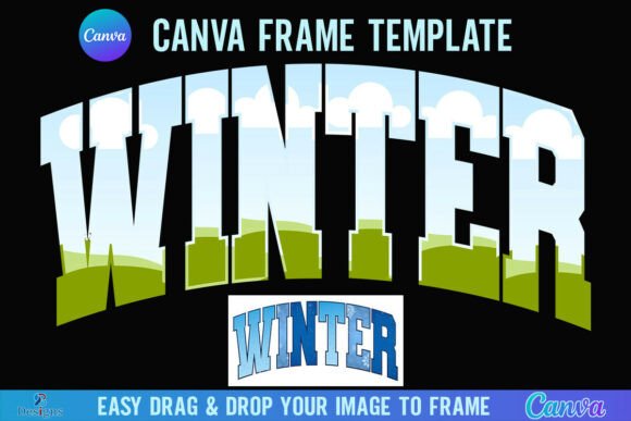 Winter Canva Frame Cozy Season Varsity: A Designer's Guide
